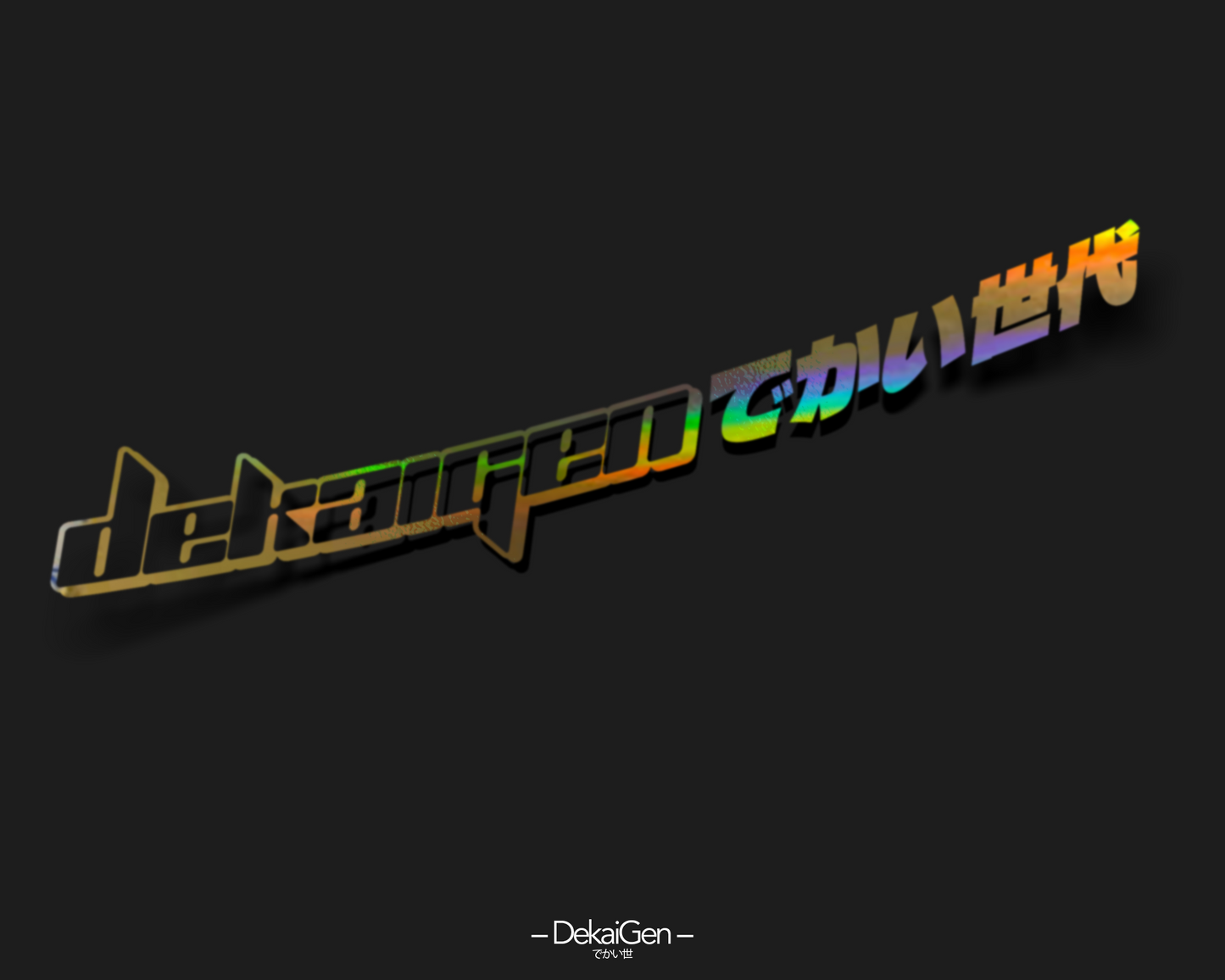 42" DekaiGen Windshield Banner