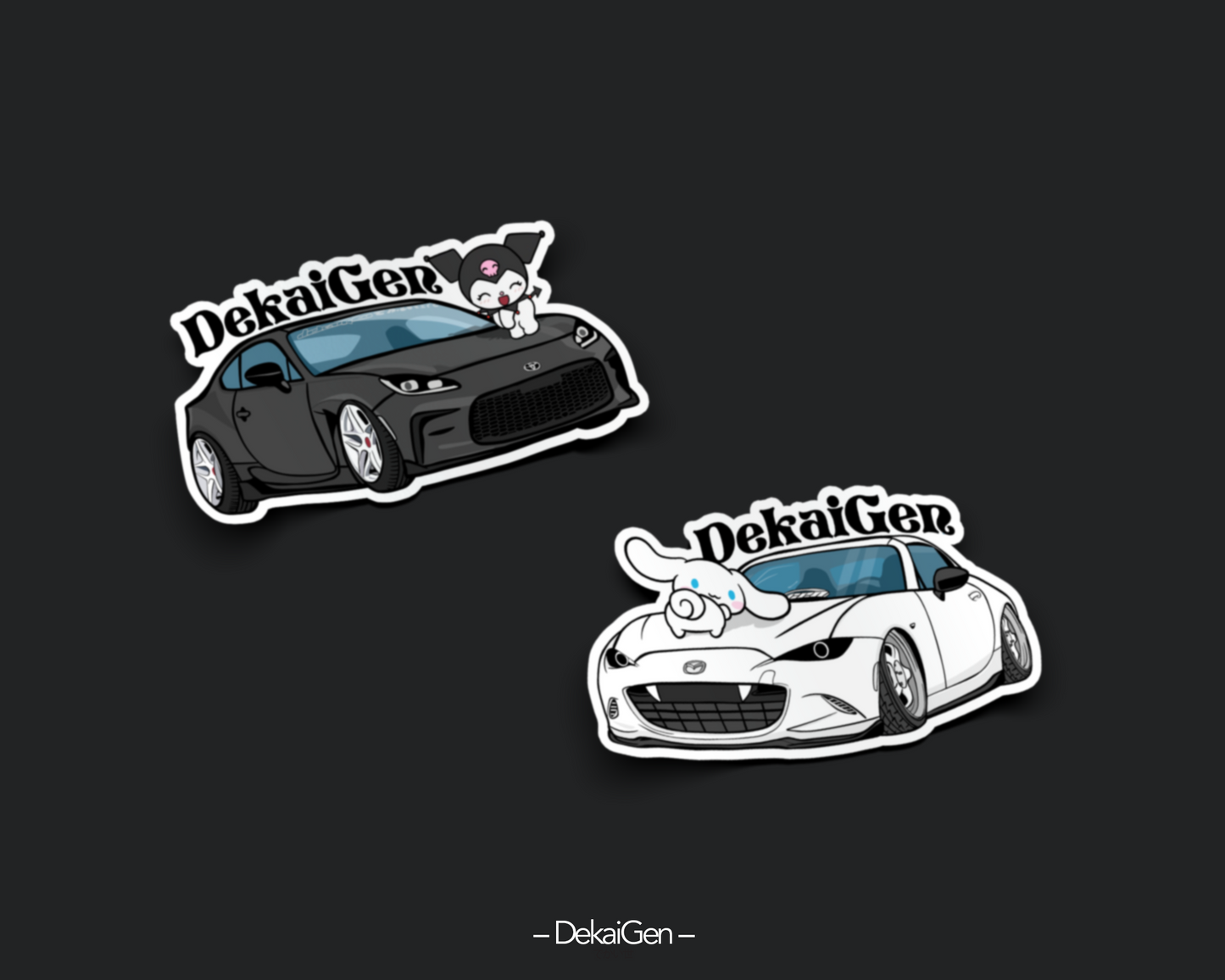 Mini Car Stickers