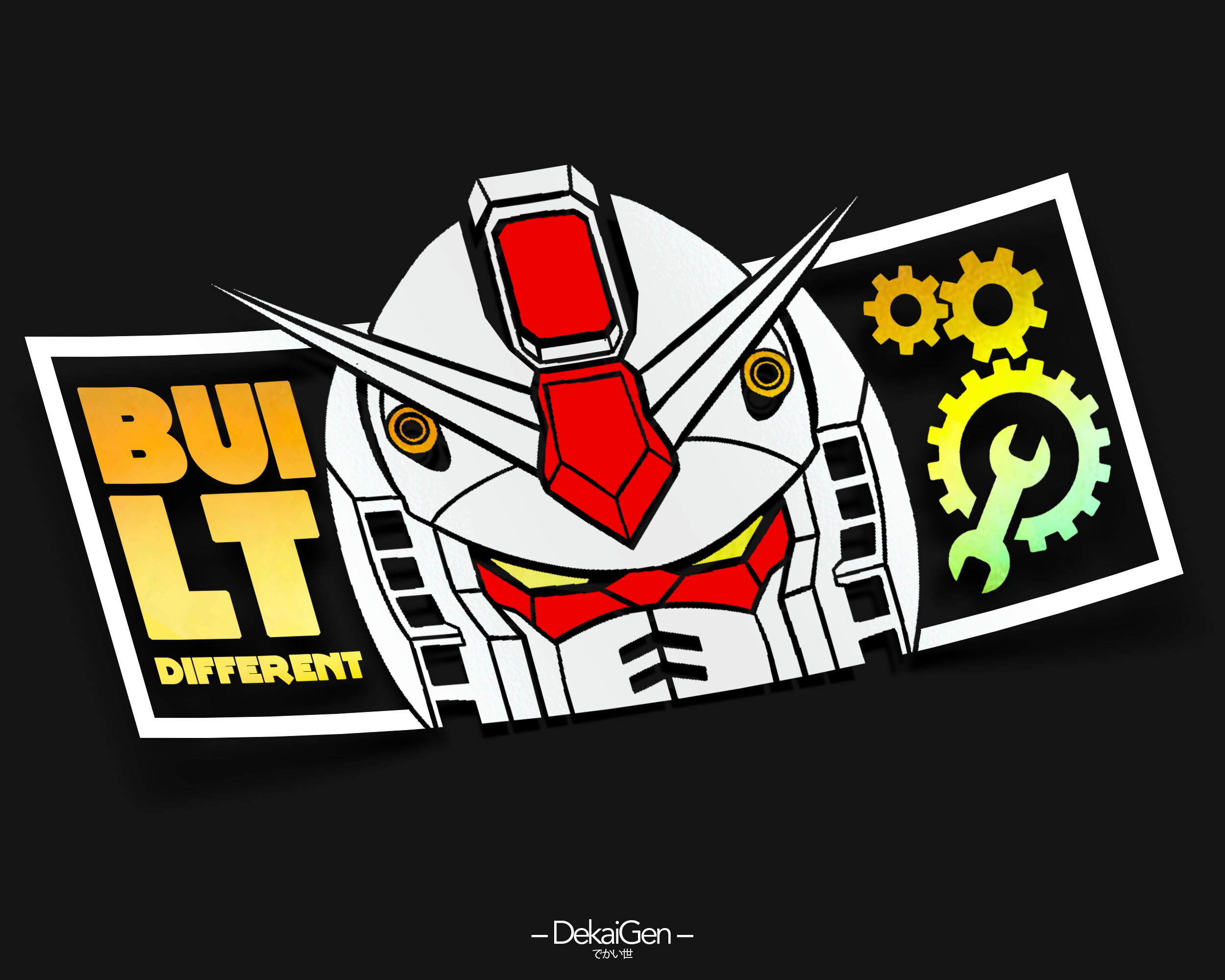 Built Different Decal – DekaiGen